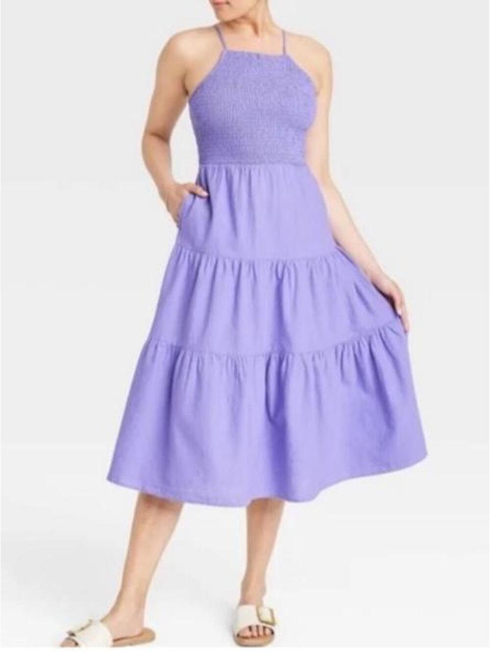 Universal Thread Women's Purple Dress